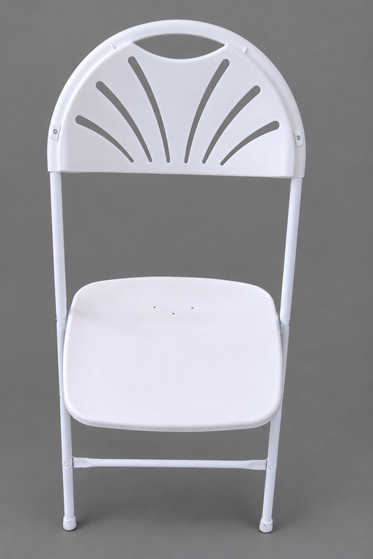Original rental chair with a medium-gray background
